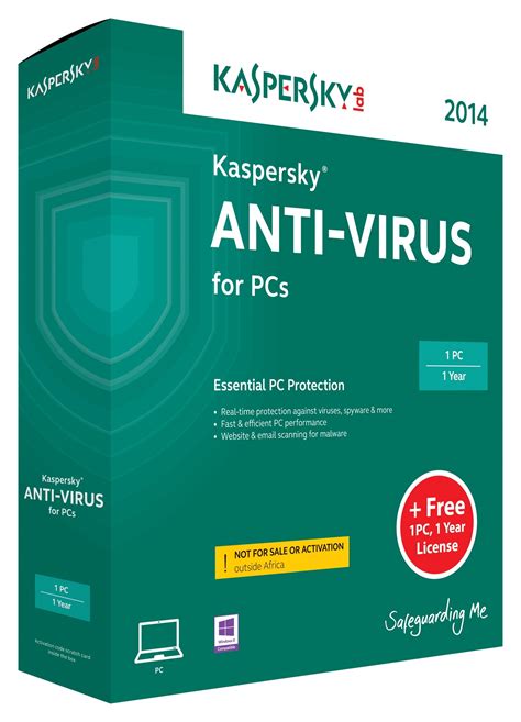 Kaspersky Antivirus Software .